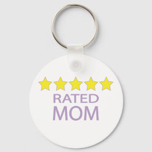 Five Star Mom Keychain
