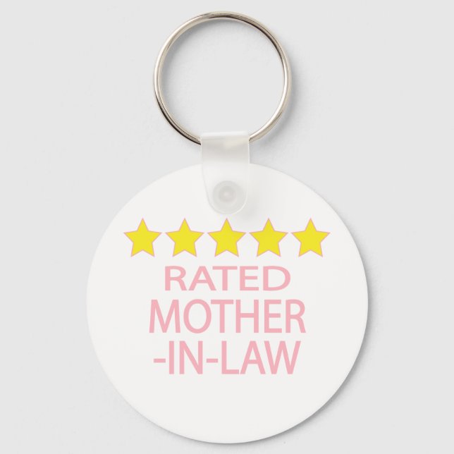 Five Star Mother-in-law Keychain (Front)