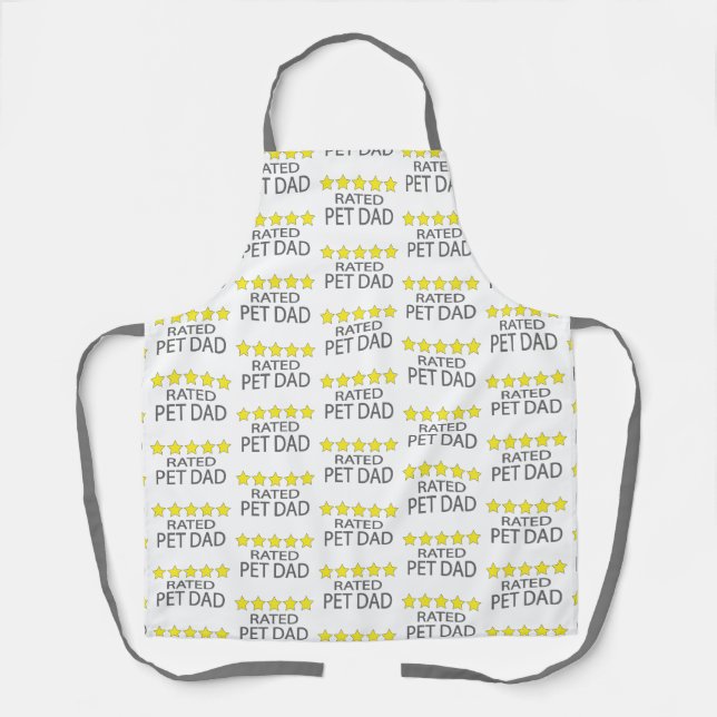 Five Star Pet Dad Apron (Front)