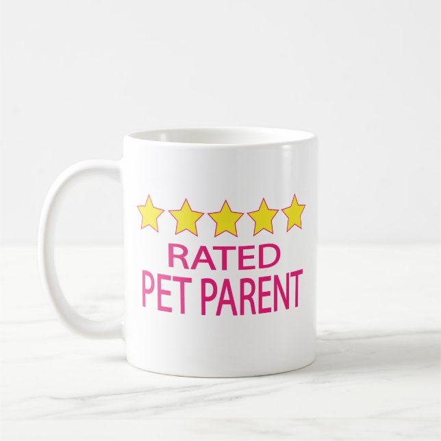 Five Star Pet Parent Coffee Mug (Left)