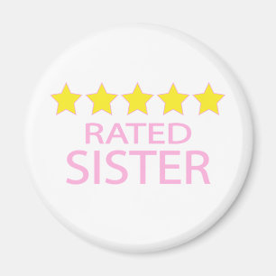 Five Star Sister Magnet