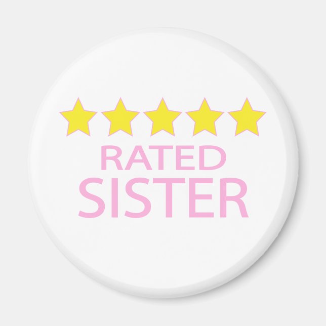 Five Star Sister Magnet (Front)