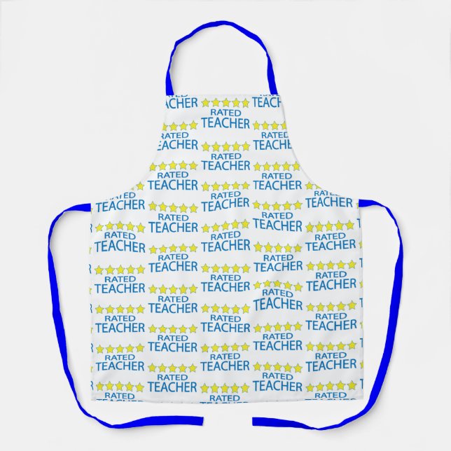 Five Star Teacher Apron (Front)