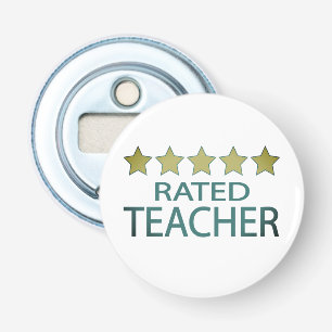 Five Star Teacher Bottle Opener