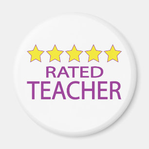 Five Star Teacher Magnet