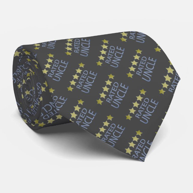 Five Star Uncle Tie (Rolled)