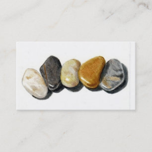 FIVE STONES: PEBBLES: BUSINESS CARD