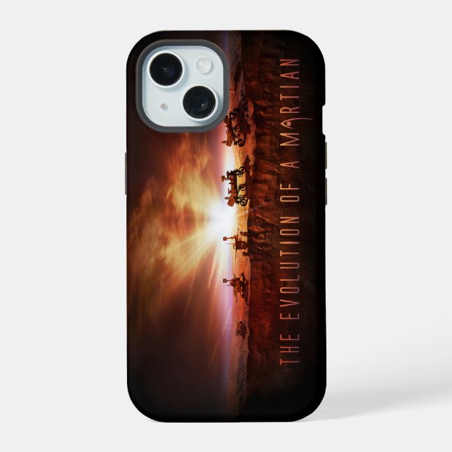 Five Successful Mars Rovers iPhone 15 Case (Back)