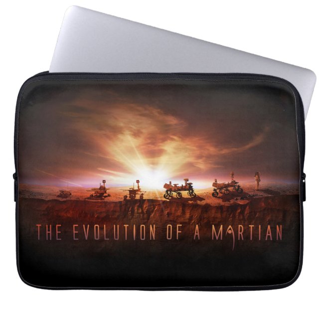 Five Successful Mars Rovers Laptop Sleeve (Front)