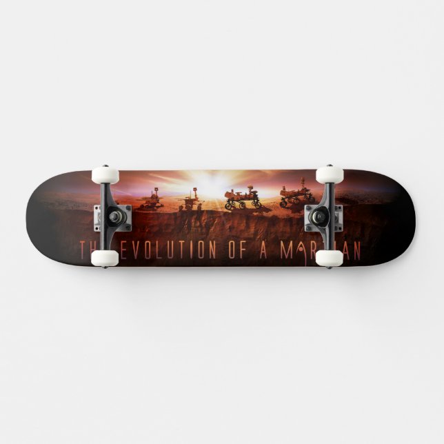 Five Successful Mars Rovers Skateboard (Horz)