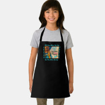 Five Sweet Flavours Kid's Apron Vintage Voices