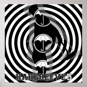 Five umbrella academy  poster