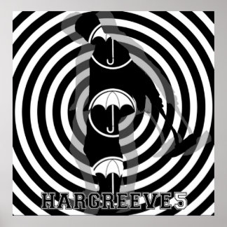 Five umbrella academy poster