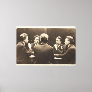 Five-Way Portrait of Duchamp Stretched Canvas