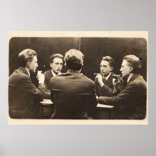 Five-Way Portrait of Marcel Duchamp Fine Art Print