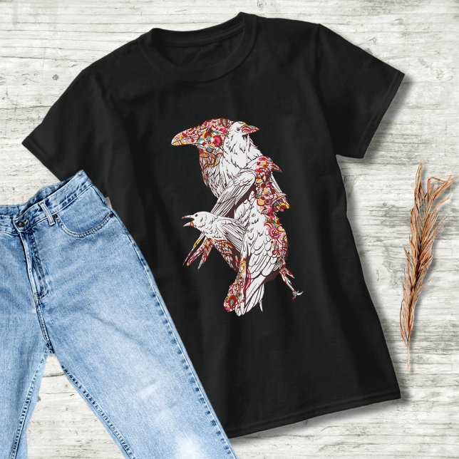 Five White Crows Calaveras T-Shirt (Creator Uploaded)