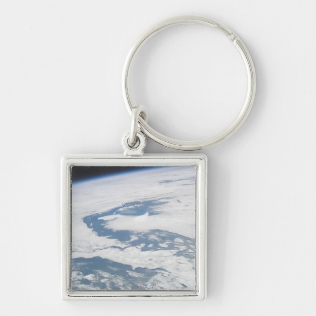 Five year old icebergs near South Georgia Islan Keychain (Front)