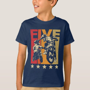 Five Years Birthday 5 Year Old Boy - 5th Birthday T-Shirt