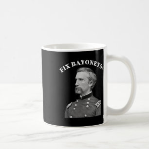 Fix Bayonets Civil War Quote Joshua Chamberlain  Coffee Mug