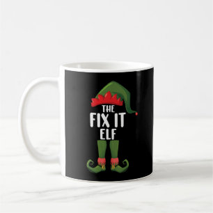 Fix It Elf Family Matching Group Christmas Coffee Mug