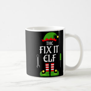 Fix It Elf Family Matching Group Christmas  Coffee Mug