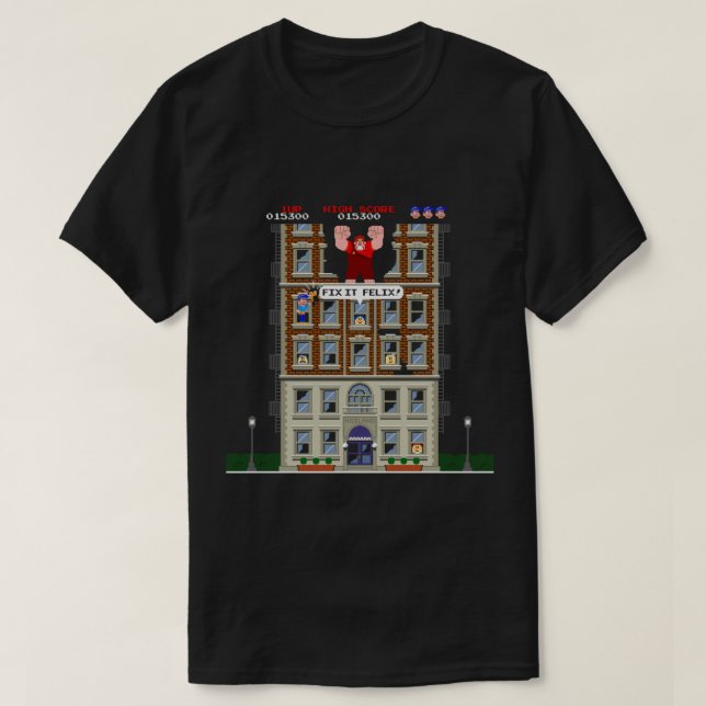 Fix-It Felix Jr. Essential T-Shirt (Design Front)