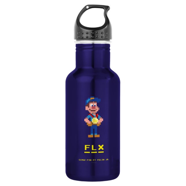 Fix-It Felix Jr: FLX 532 Ml Water Bottle (Front)