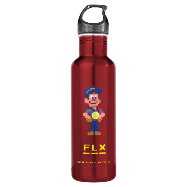 Fix-It Felix Jr: FLX 710 Ml Water Bottle (Front)