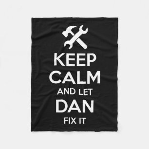 Fix Quote Funny Birthday Personalized Name Gift Id Fleece Blanket