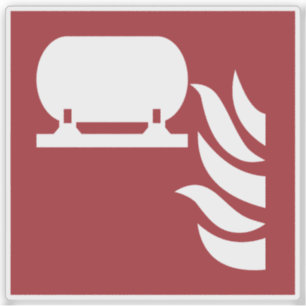 Fixed Fire Extinguisher Installation Safety Sign