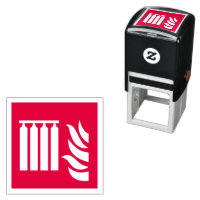 Fixed Fire Extinguishing Battery Safety Sign
