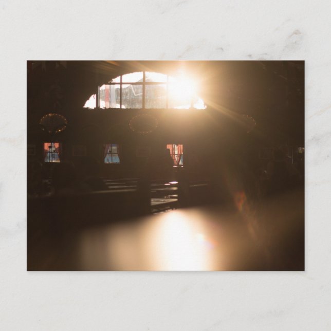 FIXED FOR HAAGER HERBSTFEST IN EVENING SUN POSTCARD (Front)