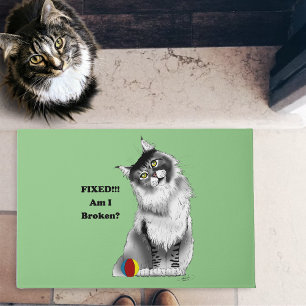 Fixed Kitty Doormat