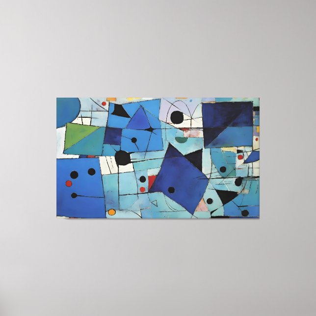 Fixed Smile Melody - Ken Gauge Art Canvas Print (Front)