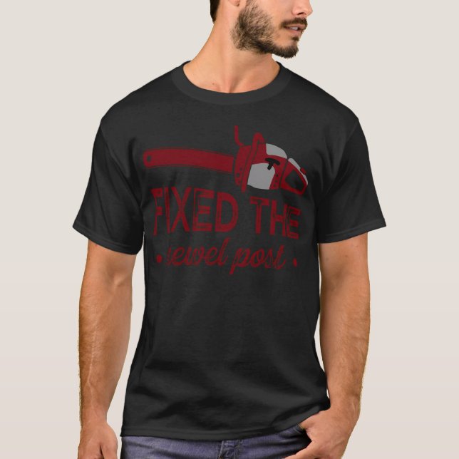 Fixed The Newel Post T-Shirt (Front)