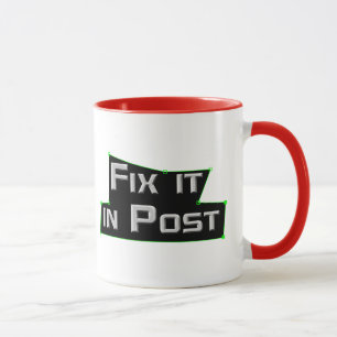 "Fixez-le tasse de VFX dans courrier"