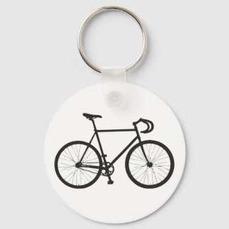 Fixie (Black) Keychain