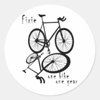 Fixie - one bike one gear