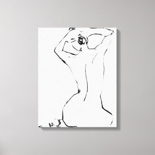 Fixing the Bun Canvas Print