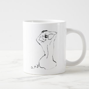 Fixing the Bun Large Coffee Mug