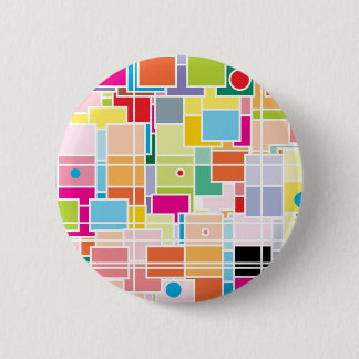 Fizz Geometry 2 Inch Round Button