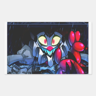 Fizz Halloween Slasher   Helluva Boss    Sticker