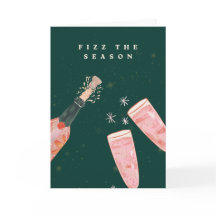 Fizz The Season Christmas Design