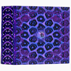 Fizzle Fun Monogram Binder