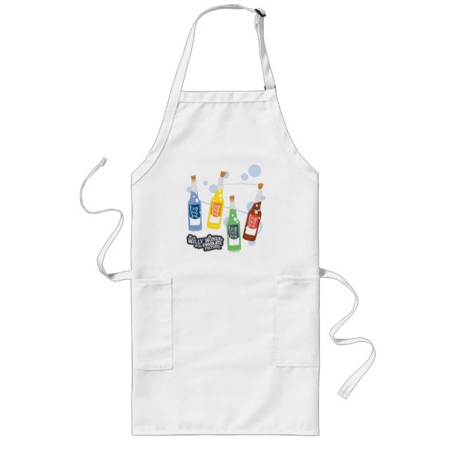 Fizzy Lifting Drink Graphic Long Apron (Front)