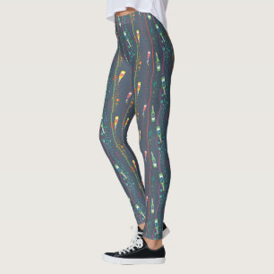 Fizzy Lifting Drink Pattern Leggings