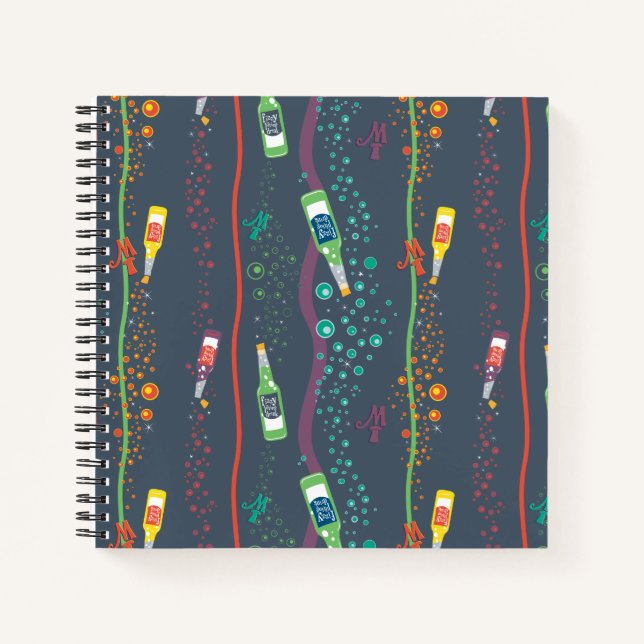 Fizzy Lifting Drink Pattern Notebook (Front)