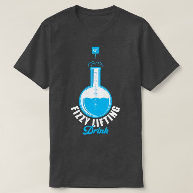 Fizzy Lifting Drink Willy Wonka Charlie and the Ch T-Shirt (Design Front)