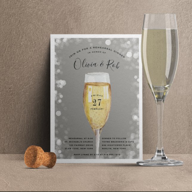 Fizzy Pop | Rehearsal Dinner Invitation (Creator Uploaded)