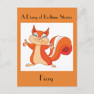 Fizzy the Playful Squirrel Postcard